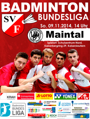 SV Fischbach vs. Maintal Badminton Bundesliga